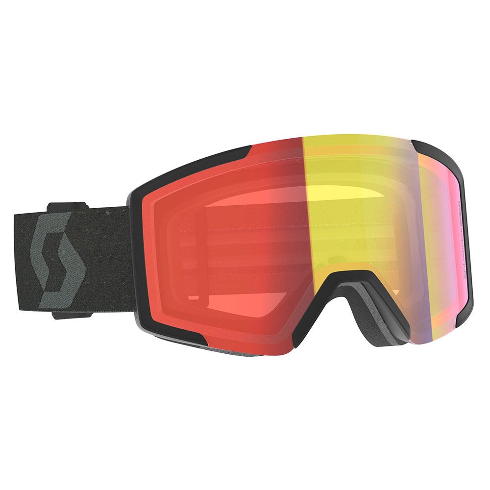 Scott SHIELD LS black-neon yellow-AMP light sensitive bronze chrome S1-3